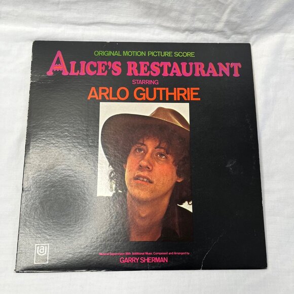Alices Restaurant Original Motion Picture Score Vinyl LP By Arlo Guthrie United - Picture 2 of 5